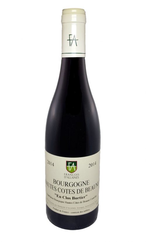 Bourgogne Hautes Côtes de Beaune "En Clos Borthier" 2014 François d'Allaines