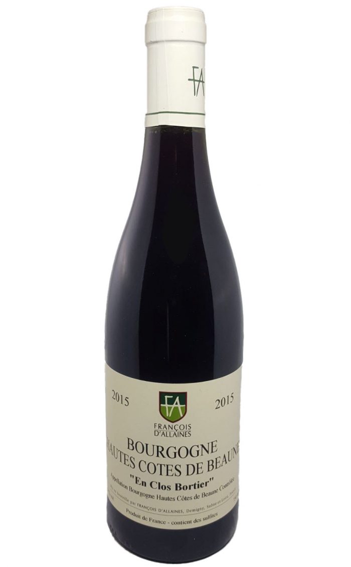 Bourgogne Hautes-Côtes-de-Beaune "En Clos Bortier" 2015 - Bodega François d'Allaines