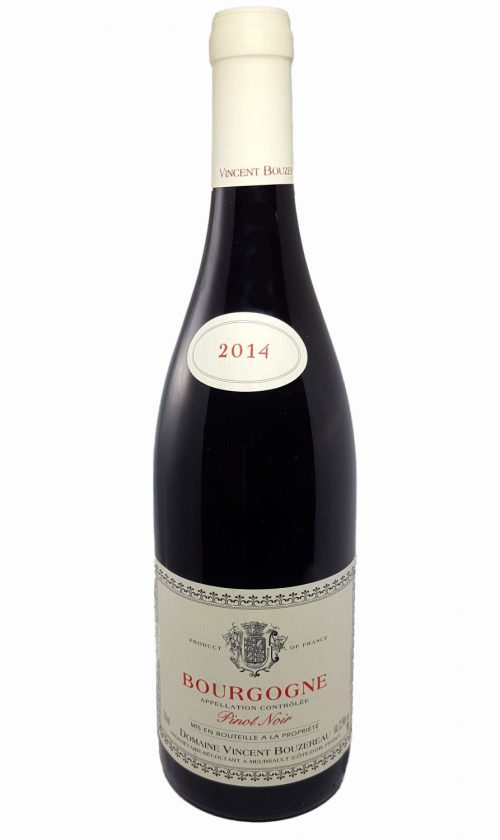 Bourgogne Pinot Noir 2014 - Vincent Bouzereau winery