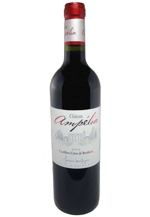 Château Ampelia 2014 - Castillon Côtes de Bordeaux - Organic wine