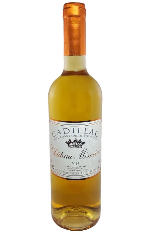 Château Mémoires 2015 Cadillac - Vin Bio