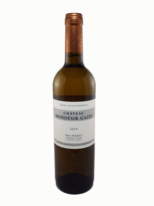 Château Mondésir Gazin Blanco 2019 Blaye Côtes de Bordeaux - Vino Ecológico