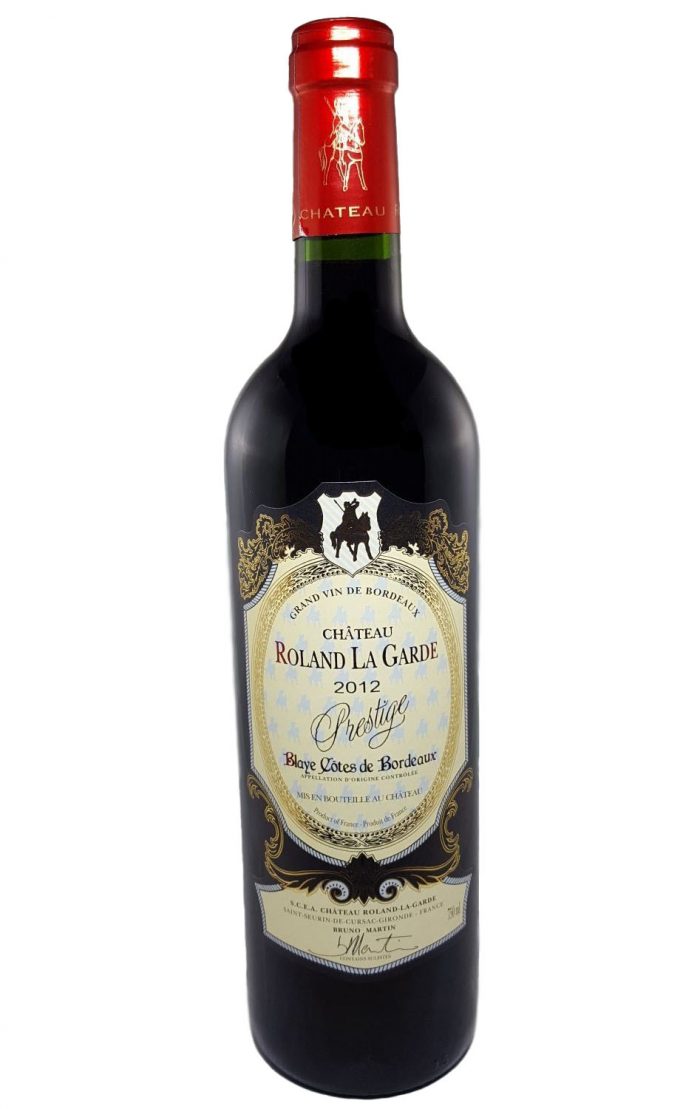 Château Roland La Garde "Prestige" 2012 Blaye Côtes de Bordeaux - Vino Biodinámico