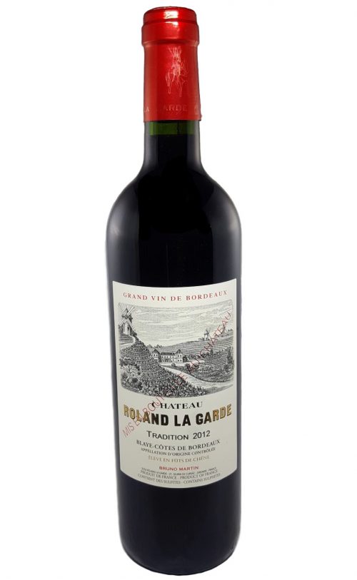 Château Roland La Garde "Tradition" 2012 Blaye Côtes de Bordeaux - Vino Biodinámico