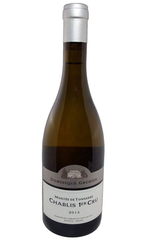 Chablis 1st Growth "Montée de Tonnerre" 2015 - Dominique Gruhier winery - Organic wine