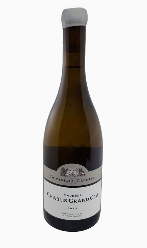 Chablis Grand Cru "Vaudésir" 2015 - Dominique Gruhier winery - Organic wine