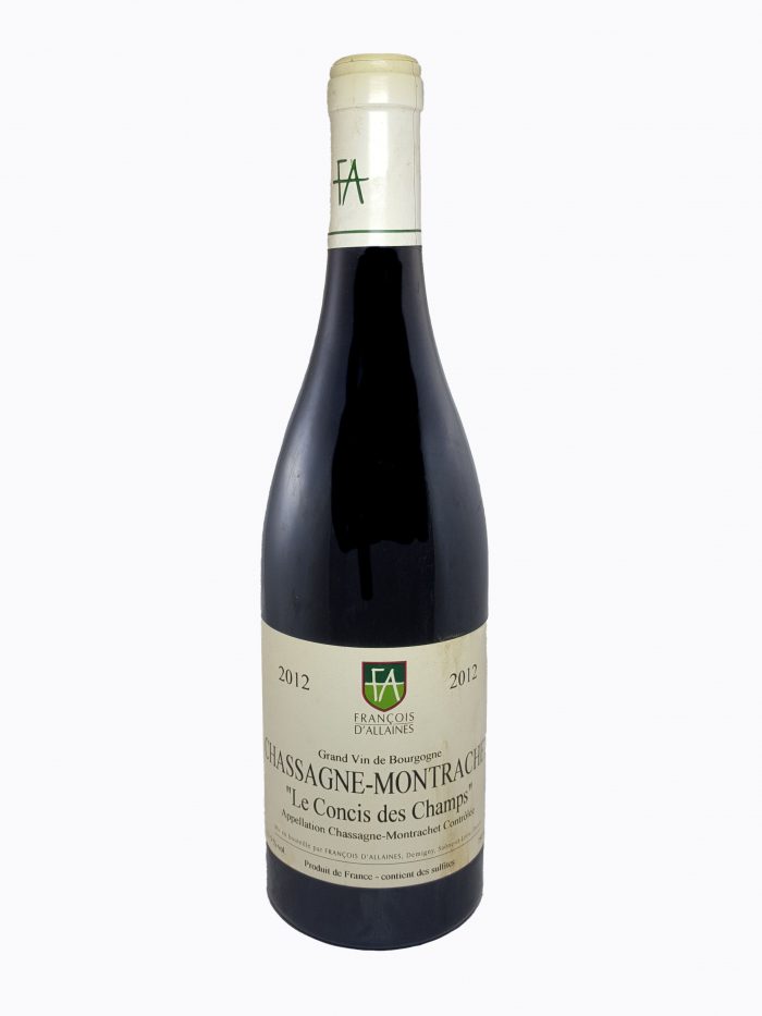 Chassagne-Montrachet Red "Le Concis des Champs" 2012 - François d'Allaines winery