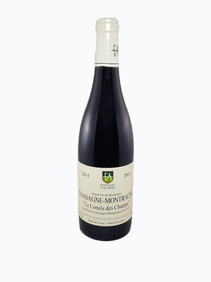 Chassagne-Montrachet Red "Le Concis des Champs" 2015 - François d'Allaines winery