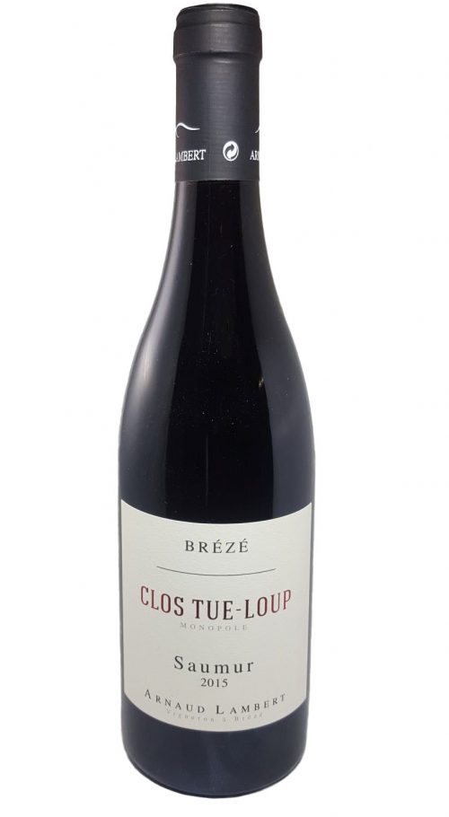 Saumur Red "Clos Tue-Loup" 2015 Château de Brézé - Arnaud Lambert winery - Organic wine