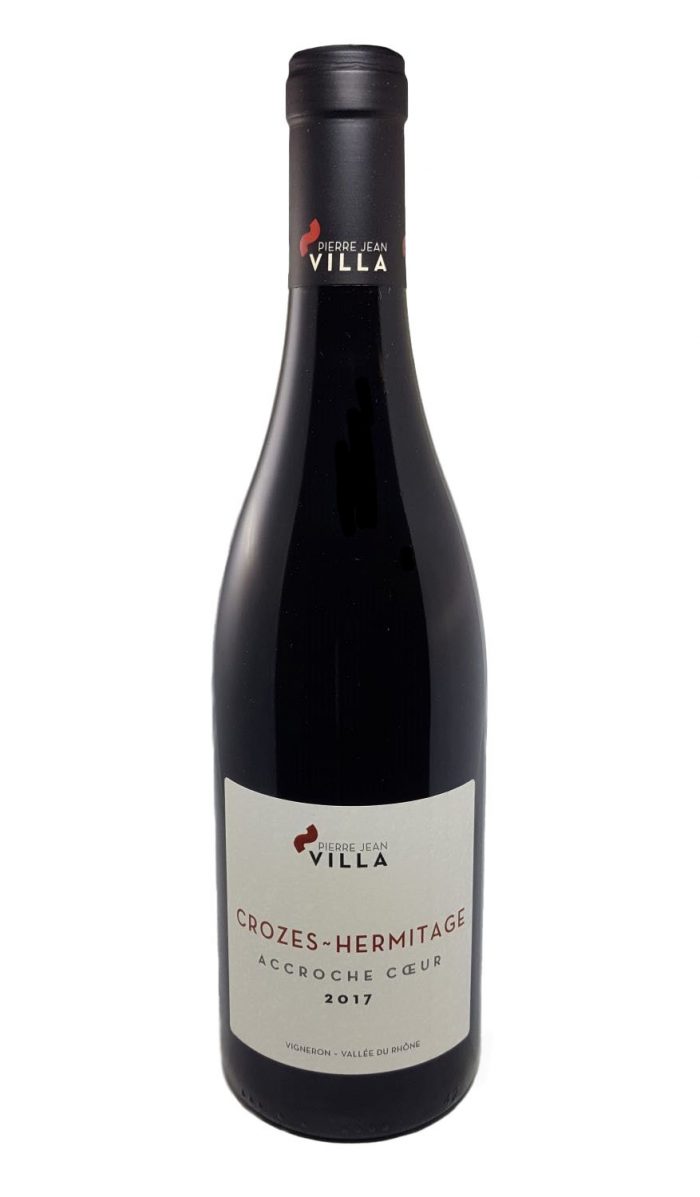 Crozes Hermitage "Accroche Coeur" 2017 Pierre-Jean Villa winery - Organic wine