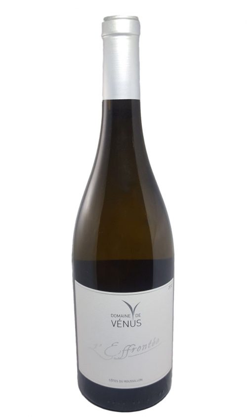Côtes du Roussillon "L'Effronté" White 2012 - De Vénus winery - Organic wine