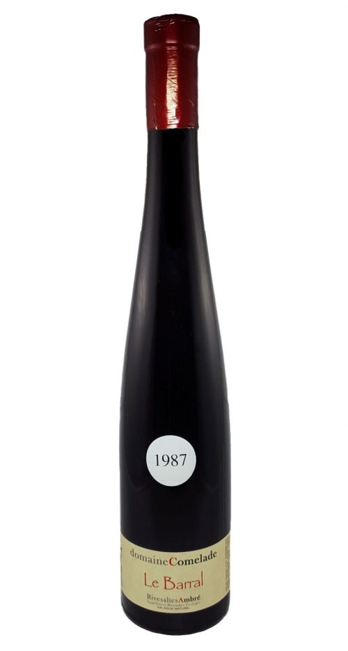 Rivesaltes "Le Barral Ambré" 1987 Vino Dulce Natural 50 cl. - Bodega Comélade