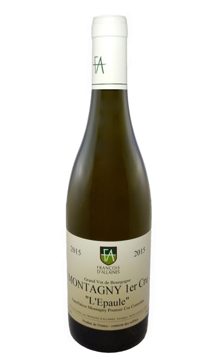 Montagny White 1st Growth "L'Epaule" 2015 - François d'Allaines winery