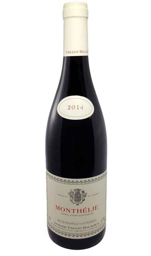 Monthélie Red 2014 - Vincent Bouzereau winery