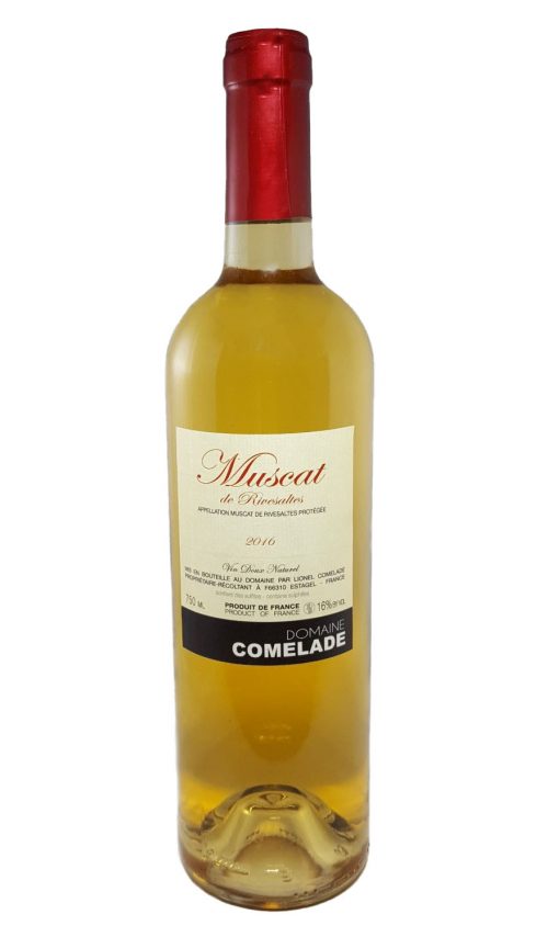 Muscat de Rivesaltes "Vin Doux Naturel" 2016 - Comelade winery