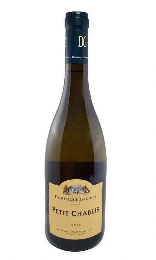 Petit Chablis 2015 - Dominique Gruhier winery - Organic wine
