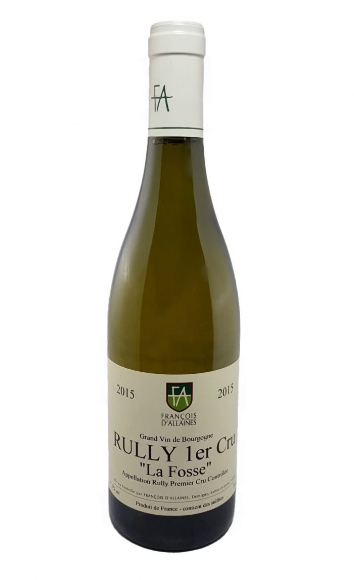 Rully White 1st Growth "La Fosse" 2015 - François d'Allaines winery