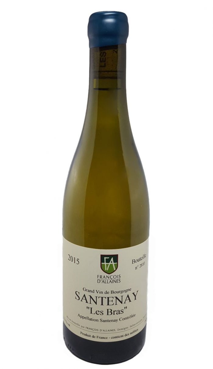 Santenay White "Les Bras" 2015 - François d'Allaines winery