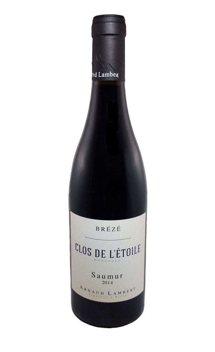 Saumur Rouge "Clos de l'Etoile" 2014 Château de Brézé - Arnaud Lambert winery - Organic wine
